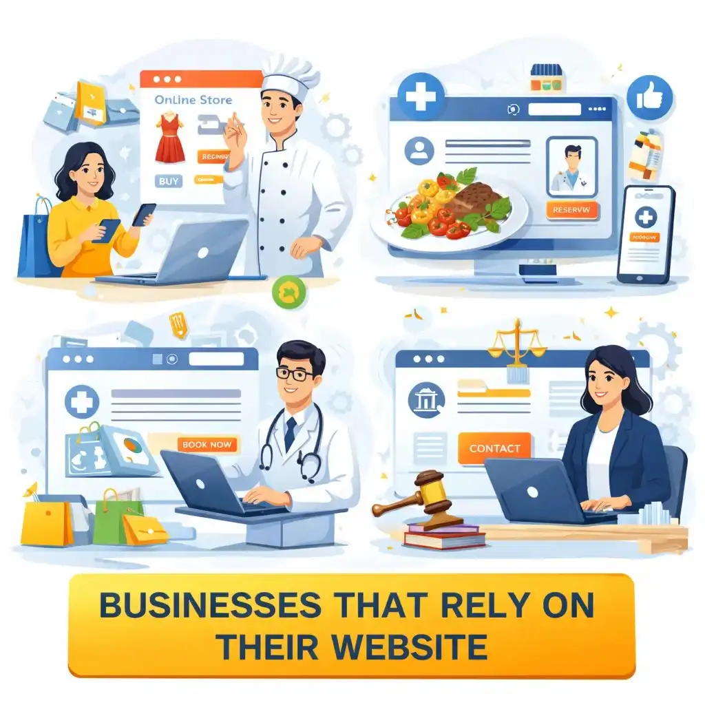 Website maintenance process workflow